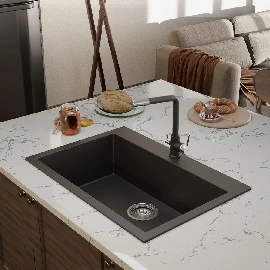 Single-bowl granite sink varieties